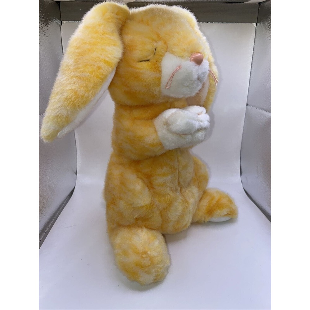 Vintage Ty Beanie Buddy Grace Bunny 15" Collectible Plush Toy Retired With Tag - Picture 2 of 8